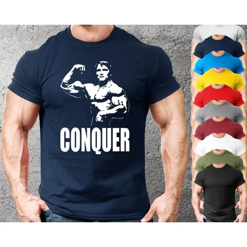 Футболка Conquer Gym, мужская одежда для спортзала, жилет для тренировок, топ для бодибилдинга
Футболка Conquer Gym, мужская одежда для спортзала, жилет для тренировок, топ для бодибилдинга