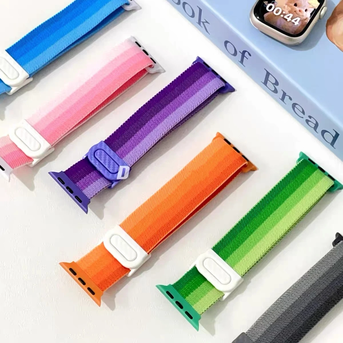 Strap for Apple Watch Band 49mm 45mm 44mm 40mm 41mm 42mm 46mm Elastic Nylon Bracelet IWatch Series 10 9 8 7 6 5 4 3 Se Ultra 2
Strap for Apple Watch Band 49mm 45mm 44mm 40mm 41mm 42mm 46mm Elastic Nylon Bracelet IWatch Series 10 9 8 7 6 5 4 3 Se Ultra 2