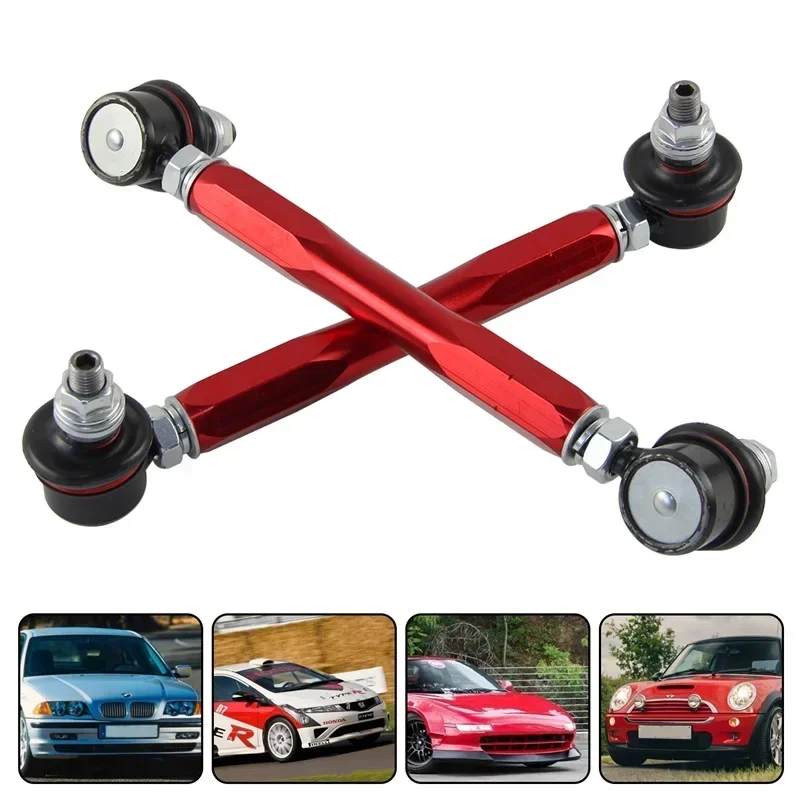 10mm x 210-260mm Anti Roll Sway Bar Adjustable Drop Links Front/Rear for BMW for Honda for Mini for Lexus for Land Rover
10mm x 210-260mm Anti Roll Sway Bar Adjustable Drop Links Front/Rear for BMW for Honda for Mini for Lexus for Land Rover