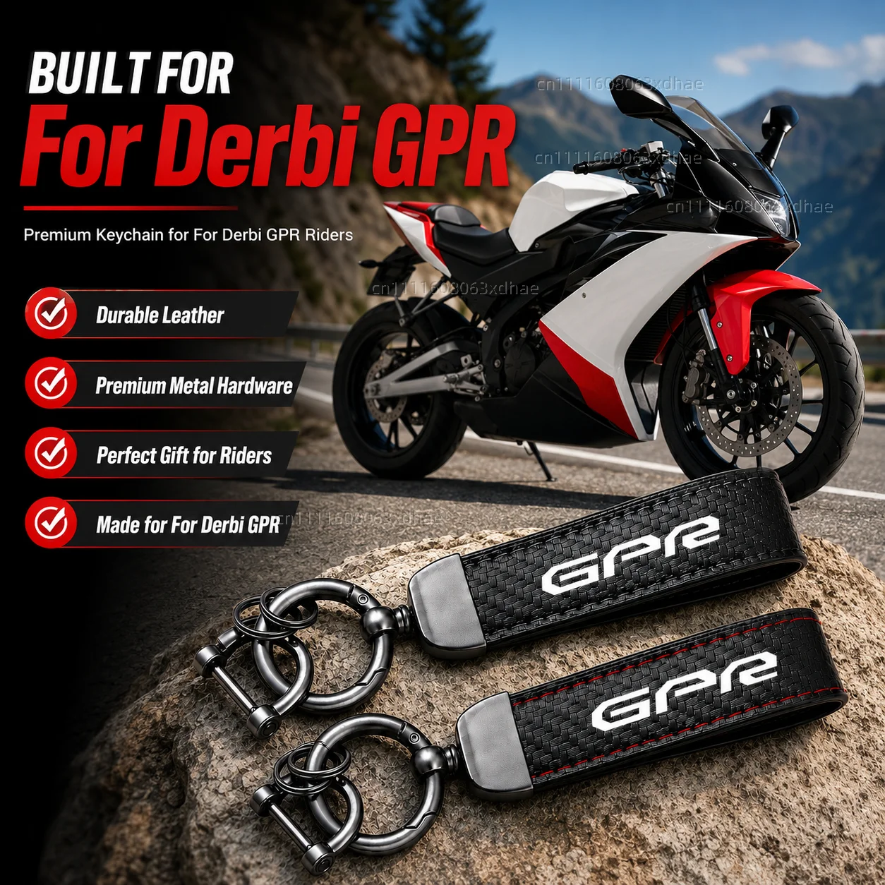 High-Grade Leather Motorcycle Keychain Holder Keyring Accessories For Derbi GPR 50 125 75 Sport 125 2t 4t GPR 50 Nude
High-Grade Leather Motorcycle Keychain Holder Keyring Accessories For Derbi GPR 50 125 75 Sport 125 2t 4t GPR 50 Nude