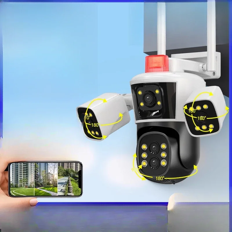 Camera zoom 360 degrees no dead angle home wireless mobile phone remote 4G high definition outdoor four screen monitor
Camera zoom 360 degrees no dead angle home wireless mobile phone remote 4G high definition outdoor four screen monitor