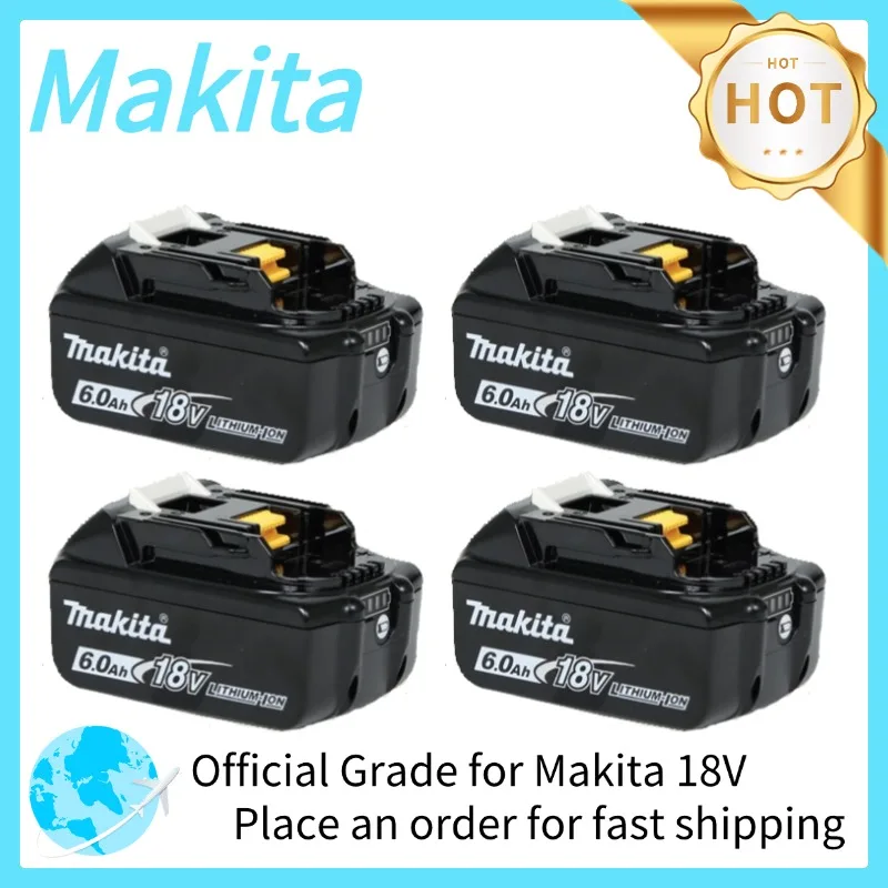 High-Performance Makita 18V Battery, 6Ah Capacity, Batterie Makita 18V for Sanders, Durable, Reduces Tool Wear.
High-Performance Makita 18V Battery, 6Ah Capacity, Batterie Makita 18V for Sanders, Durable, Reduces Tool Wear.