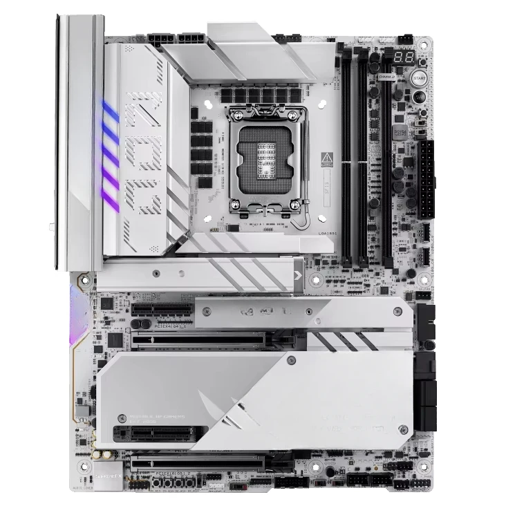 Z890 Материнская плата для ПК WIFI 7 AI с охлаждением DDR5 Light PCIe5.0 ATX Form Factor для использования на компьютере 256 ГБ
Z890 Материнская плата для ПК WIFI 7 AI с охлаждением DDR5 Light PCIe5.0 ATX Form Factor для использования на компьютере 256 ГБ
