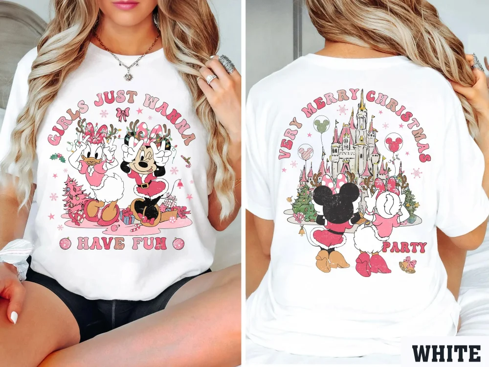 Женская рождественская футболка Disney Minnie Daisy, футболка для рождественской вечеринки, очень праздничная рождественская рубашка, подарок для семьи из Диснейленда, оверсайз
Женская рождественская футболка Disney Minnie Daisy, футболка для рождественской вечеринки, очень праздничная рождественская рубашка, подарок для семьи из Диснейленда, оверсайз