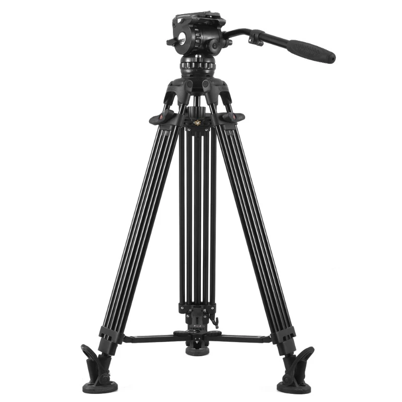 Camera tripod SLR professional hydraulic damping gimbal 1.7m75 bowl mouth one lock two
Camera tripod SLR professional hydraulic damping gimbal 1.7m75 bowl mouth one lock two