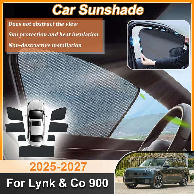 Car Full Sun Visor For Lynk Co 900 Accessories 2025 2026 2027 Windshield Frame Blind Window Sun Visor Shade Anti-UV Car Body Kit
Car Full Sun Visor For Lynk Co 900 Accessories 2025 2026 2027 Windshield Frame Blind Window Sun Visor Shade Anti-UV Car Body Kit