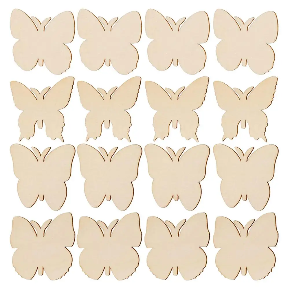 40 Pcs Butterfly Wooden Pieces Unfinished Unfinished Wood Chips Wood Chips Crafts Hanging Decors Party Pendants Sewing Supplies
40 Pcs Butterfly Wooden Pieces Unfinished Unfinished Wood Chips Wood Chips Crafts Hanging Decors Party Pendants Sewing Supplies