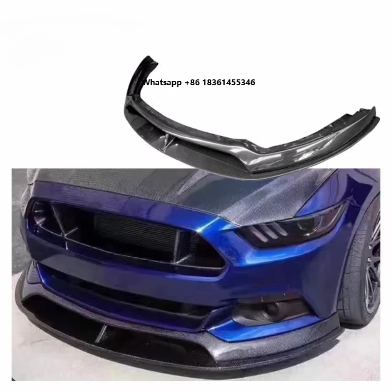 For Mustang S550 15-17 Upgrade AC Style Body Kit Mustang Front Bumper Lip Carbon AC Front Lip
For Mustang S550 15-17 Upgrade AC Style Body Kit Mustang Front Bumper Lip Carbon AC Front Lip