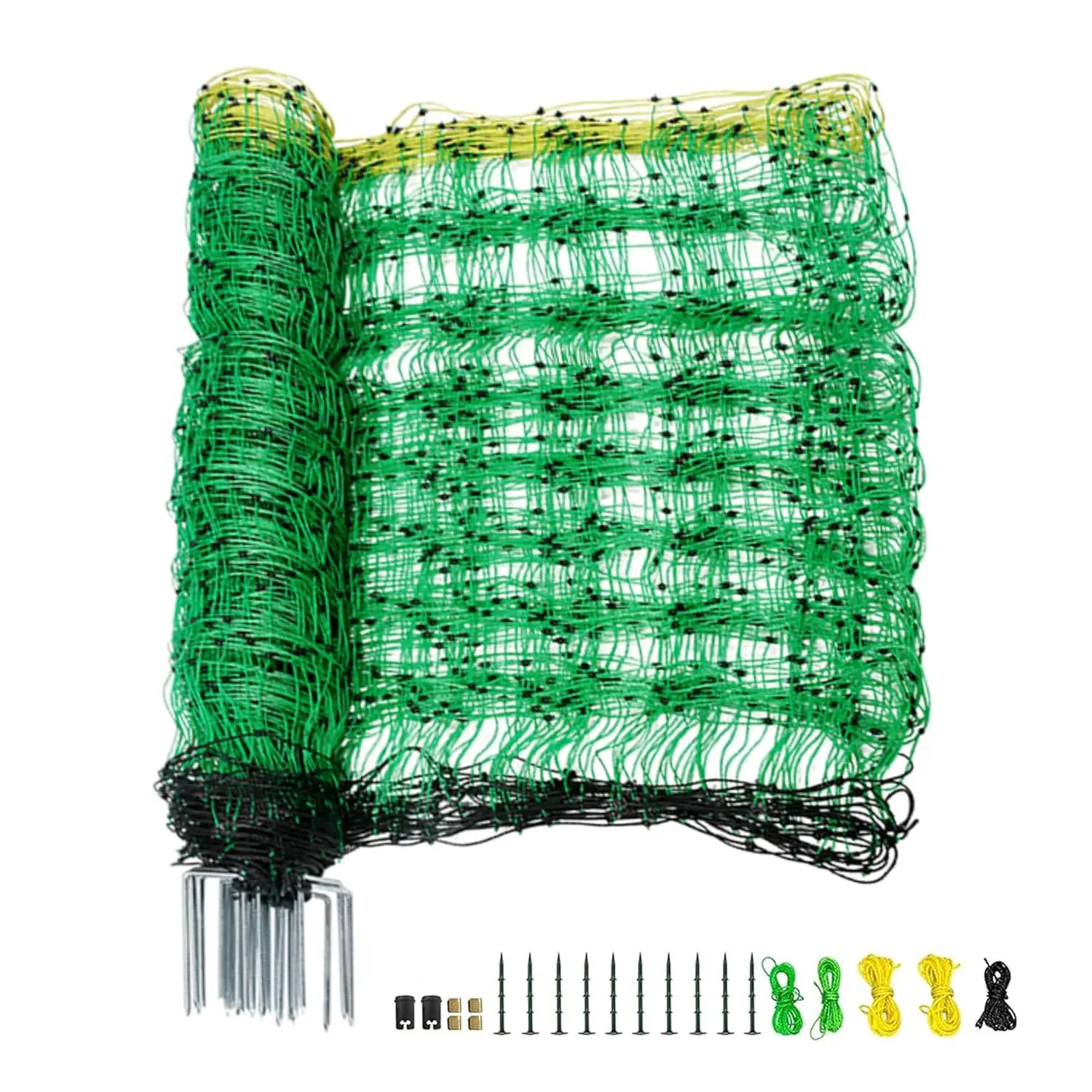 35.4" H x 164' L Portable Electric Fence Netting for Sheep, Dogs, Deer, and Livestock - Easy Install, Reusable
35.4" H x 164' L Portable Electric Fence Netting for Sheep, Dogs, Deer, and Livestock - Easy Install, Reusable