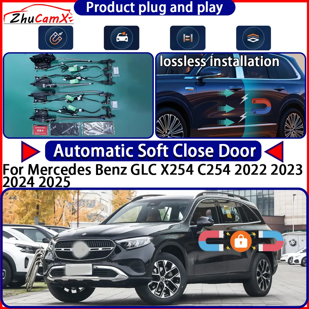 Door Lock Actuator for Mercedes Benz GLC X254 C254 2022 2023 2024 2025 Soft Close Door Kit Power Latch System Auto Door Easy
Door Lock Actuator for Mercedes Benz GLC X254 C254 2022 2023 2024 2025 Soft Close Door Kit Power Latch System Auto Door Easy
