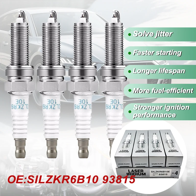 20PCS SILZKR6B10E 93815 Iridium Spark Plug For Kia Soul Veloster Ceed Sportage IV 1.4L Hyundai I30 IX35 Tucson SILZKR6B-10E 6216
20PCS SILZKR6B10E 93815 Iridium Spark Plug For Kia Soul Veloster Ceed Sportage IV 1.4L Hyundai I30 IX35 Tucson SILZKR6B-10E 6216