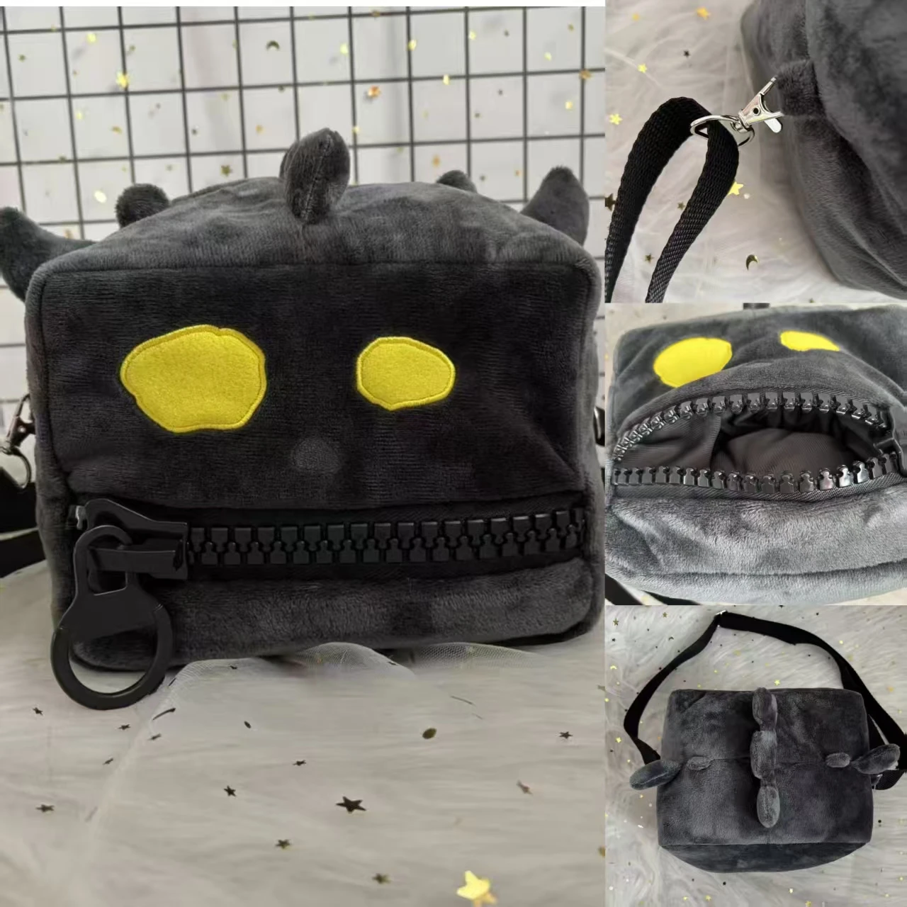 Игровая периферия Legend of Zelda Bokoblin, плюшевая сумка, сумка через плечо, рождественские подарки на Хэллоуин, реквизит для косплея
Игровая периферия Legend of Zelda Bokoblin, плюшевая сумка, сумка через плечо, рождественские подарки на Хэллоуин, реквизит для косплея