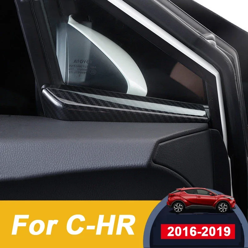 Для Toyota C-HR CHR 2016-2018 2019 2021 2022 2023 ABS передняя дверь автомобиля, внутренний треугольник, накладка на колонну, аксессуар для интерьера
Для Toyota C-HR CHR 2016-2018 2019 2021 2022 2023 ABS передняя дверь автомобиля, внутренний треугольник, накладка на колонну, аксессуар для интерьера