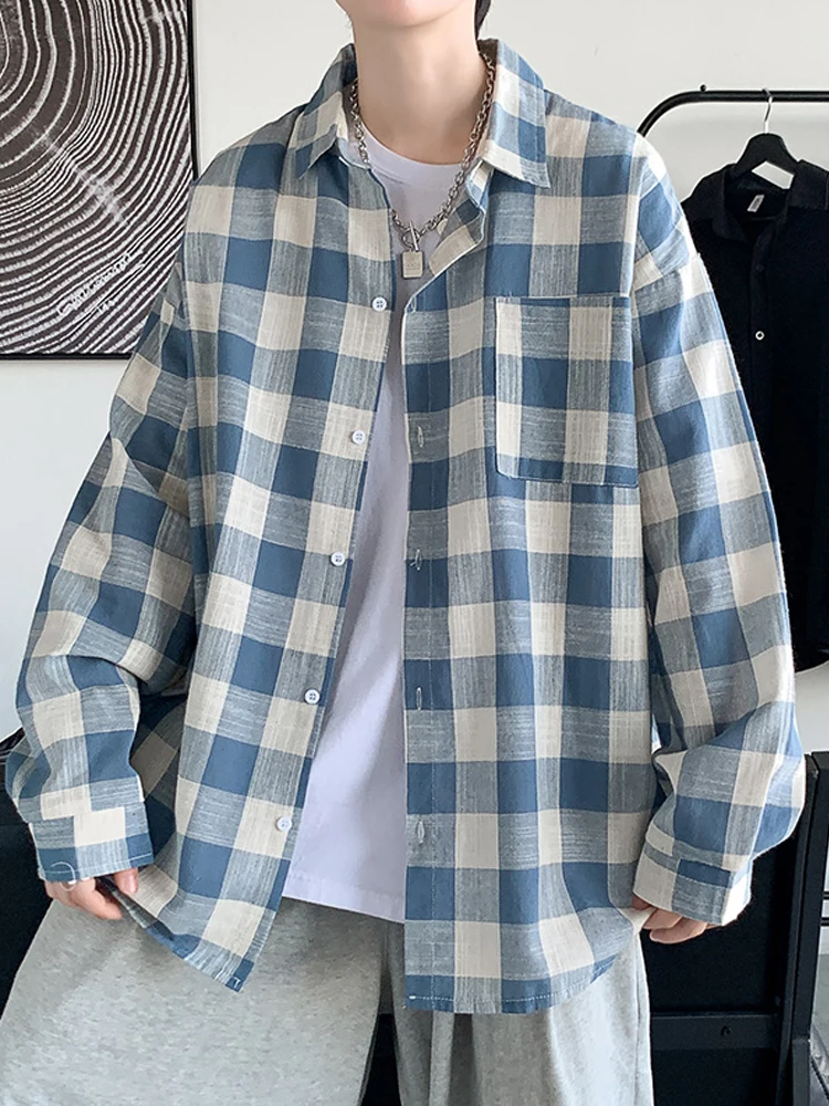 2022 Spring Autumn Man's Shirts Oxford Fashion Business Casual Quality Plaid Shirt Men Long Sleeve Top Clothing Plus Size L25
2022 Spring Autumn Man's Shirts Oxford Fashion Business Casual Quality Plaid Shirt Men Long Sleeve Top Clothing Plus Size L25