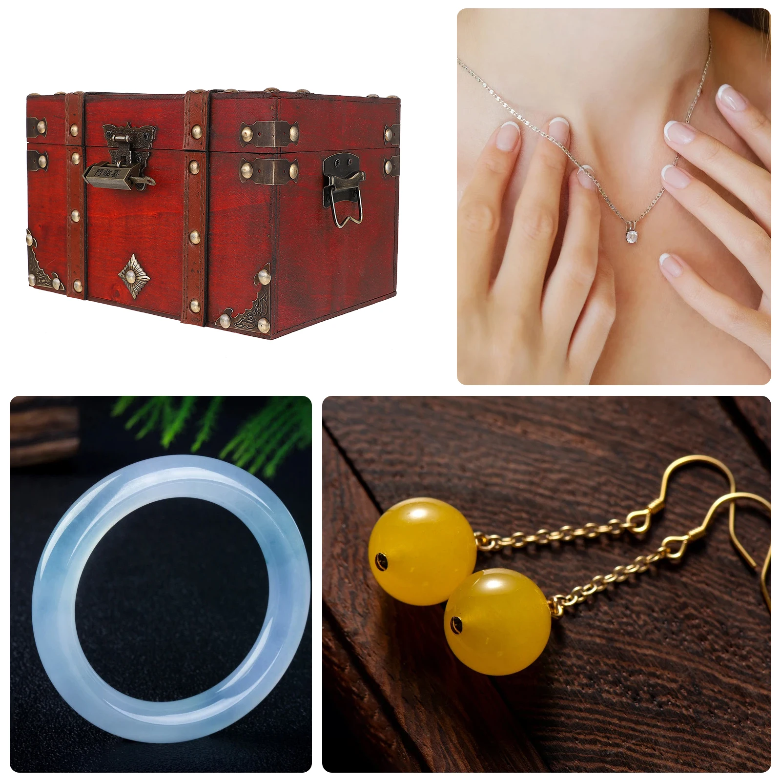 Wooden Storage Box with Lock Jewelry Boxes Vintage Storagevintage Trunk Retro Decor
Wooden Storage Box with Lock Jewelry Boxes Vintage Storagevintage Trunk Retro Decor