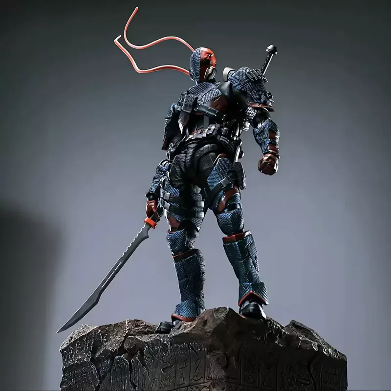 Deathstroke 1/12 Action Figure Batman Arkham Knight Articulated Finished Model Full Accessories Superhero Toy Collectible Gifts
Deathstroke 1/12 Action Figure Batman Arkham Knight Articulated Finished Model Full Accessories Superhero Toy Collectible Gifts