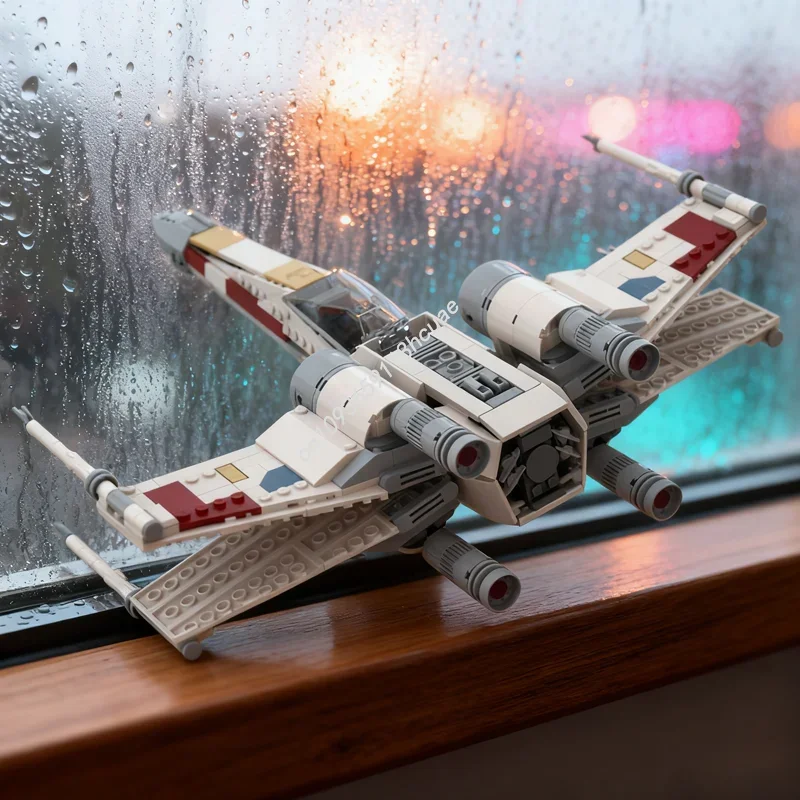 1520pcs MOC XWing Starfighter Partisan Red 5 Model Building Blocks Christmas Gifts Construction Toys DIY Idea Education
1520pcs MOC XWing Starfighter Partisan Red 5 Model Building Blocks Christmas Gifts Construction Toys DIY Idea Education