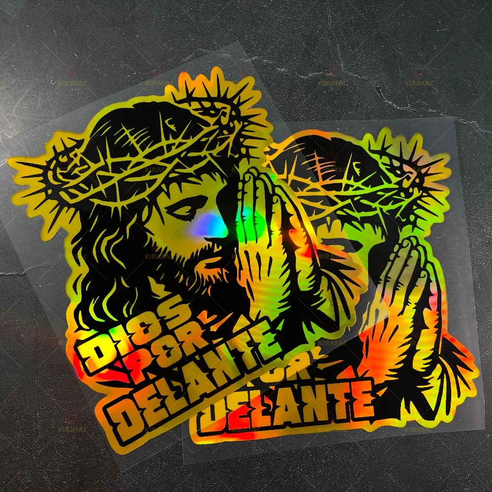 DIOS POR DELANTE наклейка на мотоцикл, водостойкая для мотоцикла, обтекатели лобового стекла, багажник автомобиля, окно скутера, универсальная виниловая наклейка
DIOS POR DELANTE наклейка на мотоцикл, водостойкая для мотоцикла, обтекатели лобового стекла, багажник автомобиля, окно скутера, универсальная виниловая наклейка