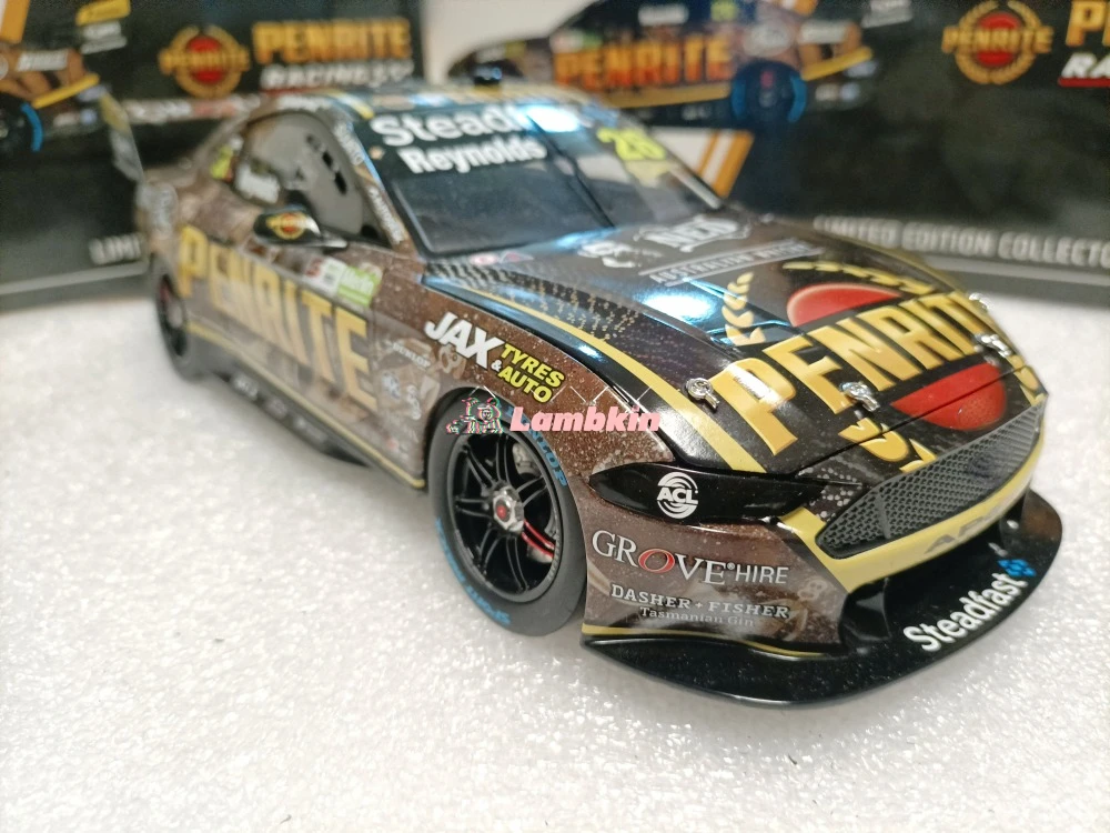 Authentic 1:18 For GT #26 Penrite Racing 2022 Merlin Drawin Triple Crownindgenous Round Driver DAVID REYNOLDS
Authentic 1:18 For GT #26 Penrite Racing 2022 Merlin Drawin Triple Crownindgenous Round Driver DAVID REYNOLDS