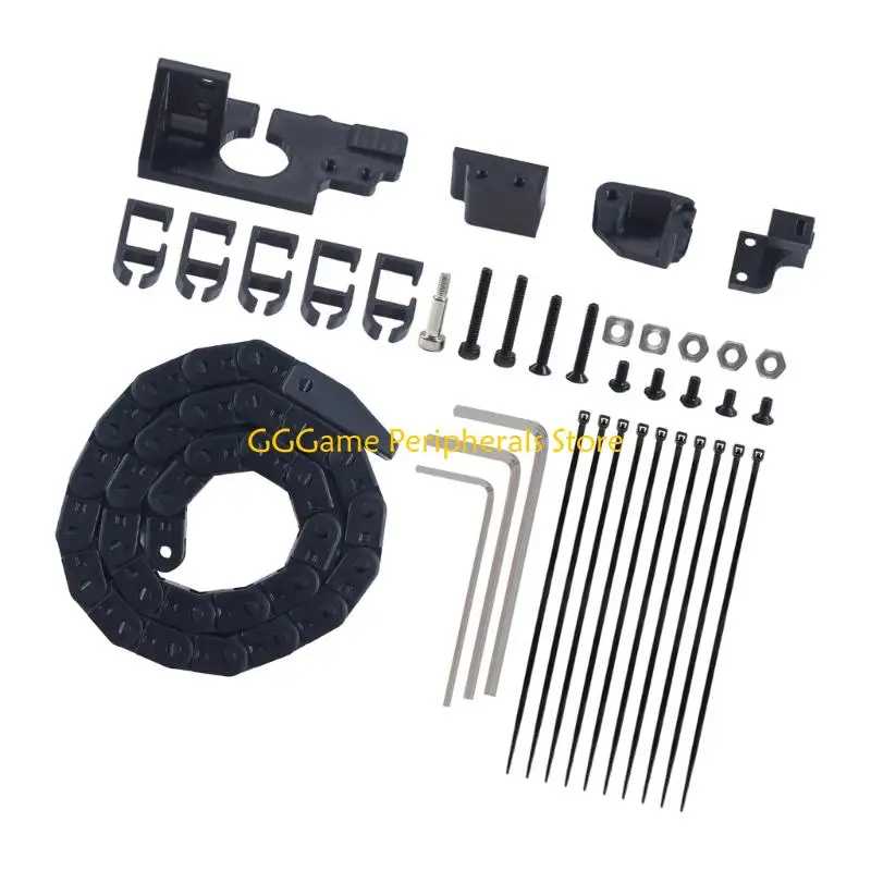 U55B Wear Resistant Cable Chain For AD 5M Series 3D Printers For Seamlessly Cable Organization And Maintenance