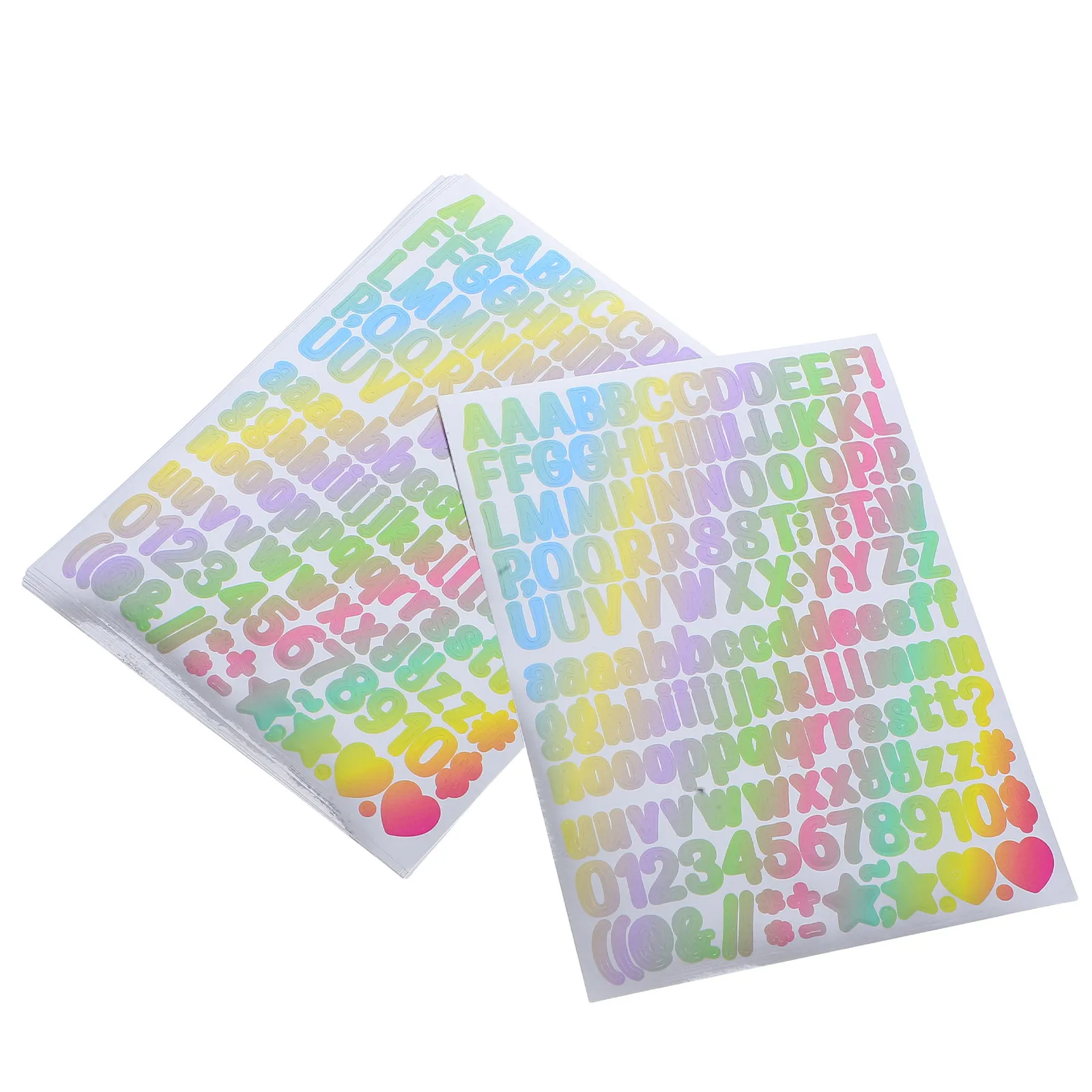 10Pcs Alphabet Number Stickers Self-Adhesive Vinyl Gradient Letters Scrapbooking DIY Craft Notebook Planner Decorative Label
10Pcs Alphabet Number Stickers Self-Adhesive Vinyl Gradient Letters Scrapbooking DIY Craft Notebook Planner Decorative Label
