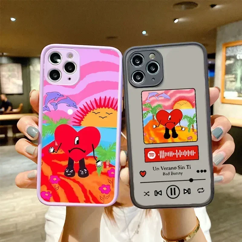 Yo Perreo Sola Bad Bunny Maluma Clear Phone Case for IPhone 14 12 11 16 Pro Max 7 8 15 Plus XR 13 SE Fashion Matte Cover Coque
Yo Perreo Sola Bad Bunny Maluma Clear Phone Case for IPhone 14 12 11 16 Pro Max 7 8 15 Plus XR 13 SE Fashion Matte Cover Coque