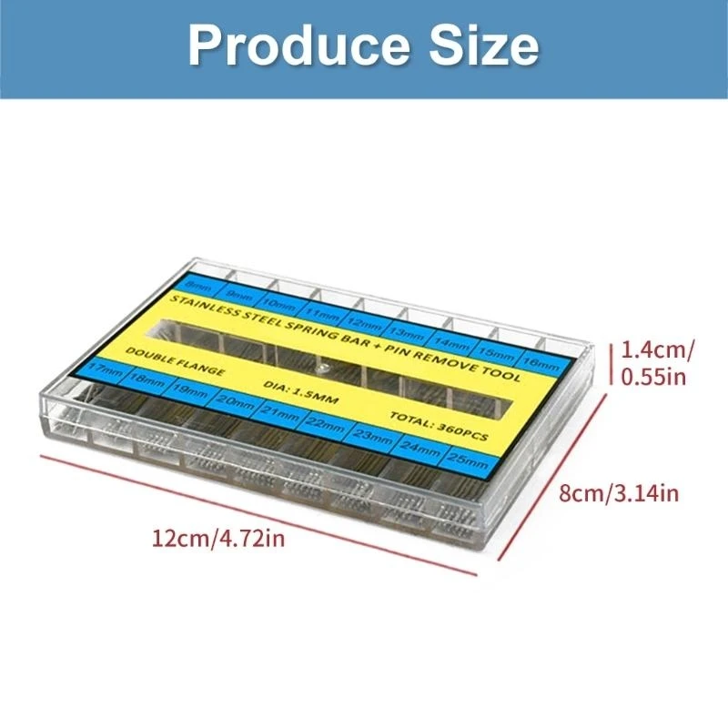 5ASD Multoclospe 360pcs Watch Band Bind Pins и набор инструментов для снятия для коллекционеров
5ASD Multoclospe 360pcs Watch Band Bind Pins и набор инструментов для снятия для коллекционеров