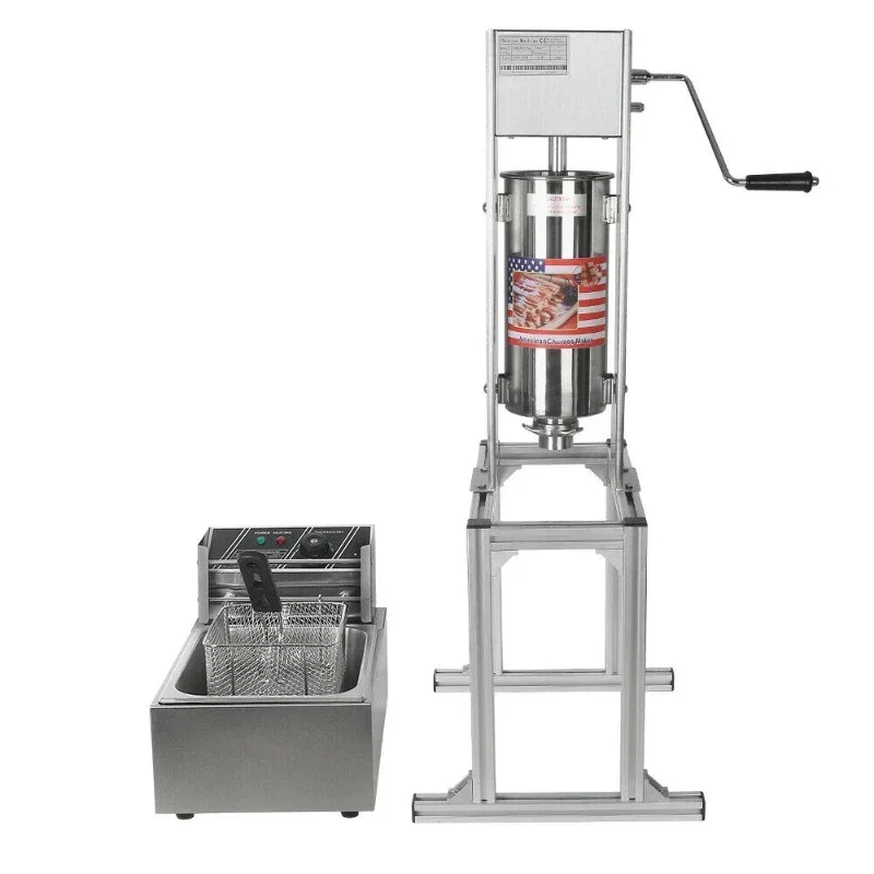 brand Snack Equipment Churro Filler Maker Manufacturer Wholesale 5L Manual Spanish Churros Making Machine Price
brand Snack Equipment Churro Filler Maker Manufacturer Wholesale 5L Manual Spanish Churros Making Machine Price