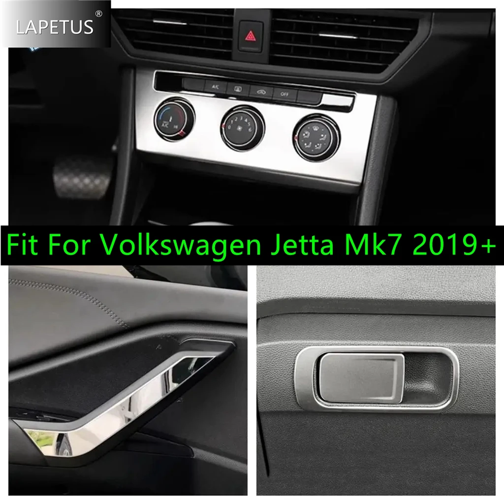 For Volkswagen Jetta Mk7 2019 - 2022 Silver Car Door Armrest / Air Conditioning Panel / Glove Storage Box Accessories Cover Trim
For Volkswagen Jetta Mk7 2019 - 2022 Silver Car Door Armrest / Air Conditioning Panel / Glove Storage Box Accessories Cover Trim