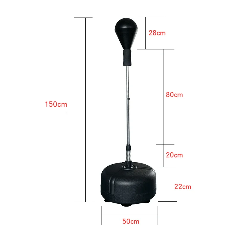 Speed Adjustable Freestanding Boxing Punching Ball & Sand Bag Reflex Boxing Ball Adult Punching Bag with Stand Wholesale 
Speed Adjustable Freestanding Boxing Punching Ball & Sand Bag Reflex Boxing Ball Adult Punching Bag with Stand Wholesale