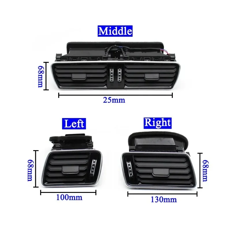 3AD819701A 3AD819702A 3AD819728A Черная хромированная краска для фортепиано, вентиляционные отверстия для кондиционера для VW Passat B6 B7 2006-2011 
3AD819701A 3AD819702A 3AD819728A Черная хромированная краска для фортепиано, вентиляционные отверстия для кондиционера для VW Passat B6 B7 2006-2011