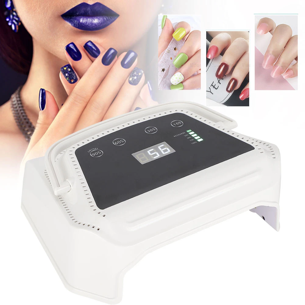 Nail Gel Curing Light Rechargeable LED Digital Display Nail Polish Nail Gel Drying Light Nail Polish Dryer Nail Polish Light
Nail Gel Curing Light Rechargeable LED Digital Display Nail Polish Nail Gel Drying Light Nail Polish Dryer Nail Polish Light