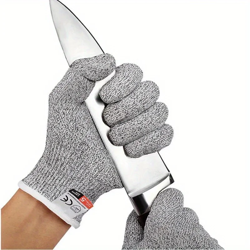 Grade 5 HPPE Anti-Cut Gloves Kitchen Gardening Anti-Cut Knitted Gloves Anti-Thorn Wear-Resistant Glass Building Cutting Gloves
Grade 5 HPPE Anti-Cut Gloves Kitchen Gardening Anti-Cut Knitted Gloves Anti-Thorn Wear-Resistant Glass Building Cutting Gloves