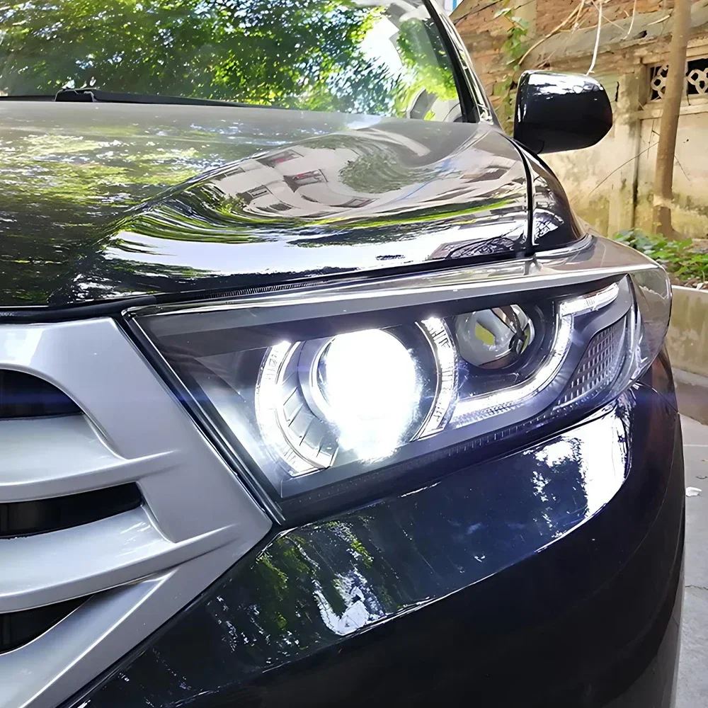 For Toyota Highlander Kluger 2012-2014 Car Front lamps Upgrade LED Bifocal lens Accessories Hot Sale Auto Headlights Assembly
For Toyota Highlander Kluger 2012-2014 Car Front lamps Upgrade LED Bifocal lens Accessories Hot Sale Auto Headlights Assembly