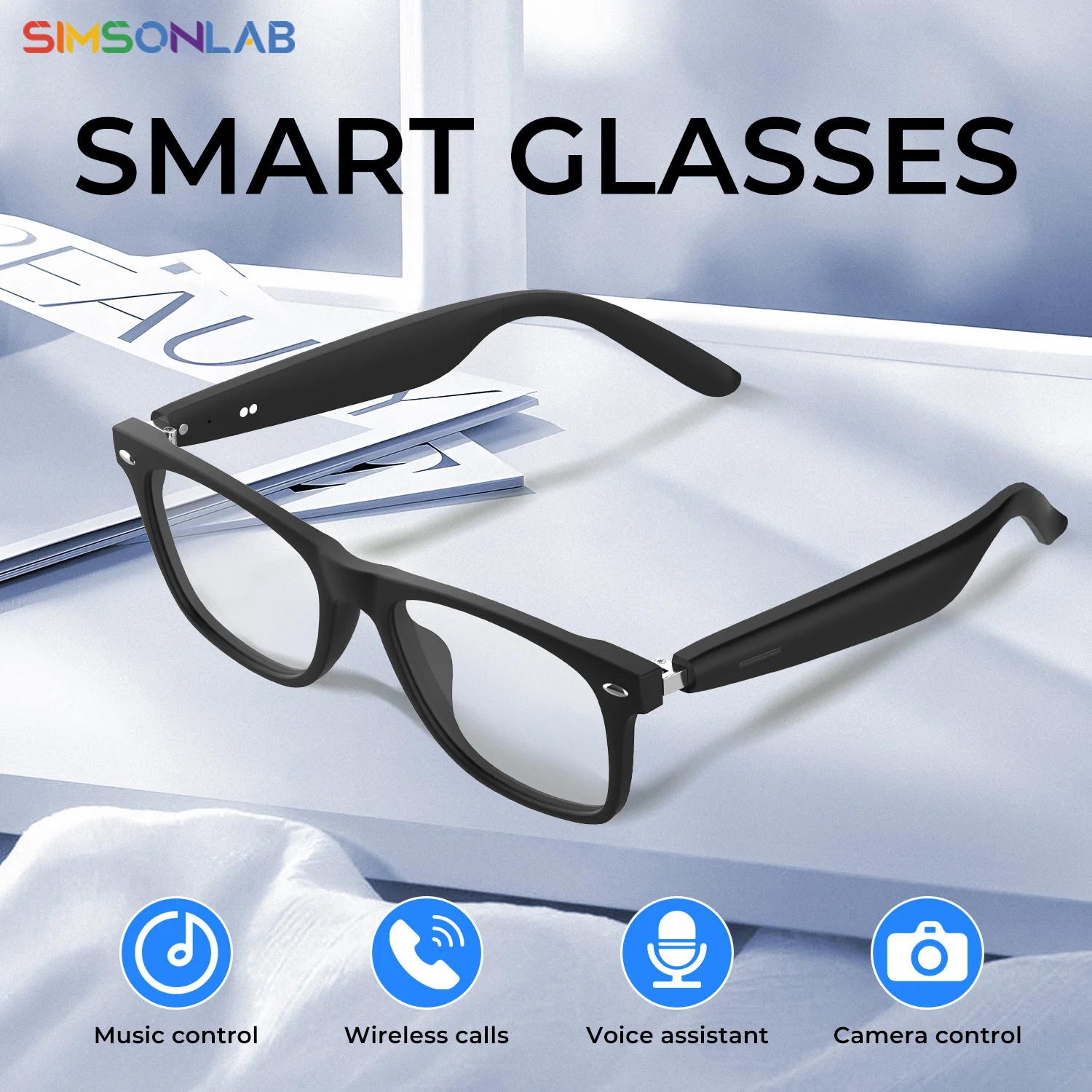 2026 New Smart Glasses AI Translate Wireless Call Music Play TWS UV Protection Outdoor Sunglasses Waterproof Gift for Men Wome
2026 New Smart Glasses AI Translate Wireless Call Music Play TWS UV Protection Outdoor Sunglasses Waterproof Gift for Men Wome