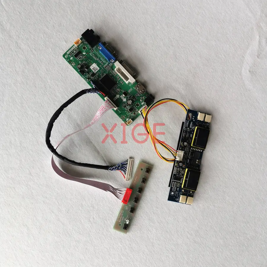 LCD Display Screen Controller Drive Board Fit M185B1-L01 CLAA216WA01 1366x768 HDMI+DVI+VGA 1366*768 LVDS 30-Pins 4-CCFL DIY Kit
LCD Display Screen Controller Drive Board Fit M185B1-L01 CLAA216WA01 1366x768 HDMI+DVI+VGA 1366*768 LVDS 30-Pins 4-CCFL DIY Kit