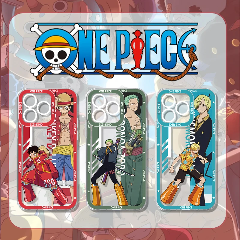 ONE PIECE Anime Silicone Case for LUFFY ZORO NAMI SANJI iPhone 17 16 15 14 Pro Max Air 17E 13 12 11 ProMax Transparent PC Cover
ONE PIECE Anime Silicone Case for LUFFY ZORO NAMI SANJI iPhone 17 16 15 14 Pro Max Air 17E 13 12 11 ProMax Transparent PC Cover
