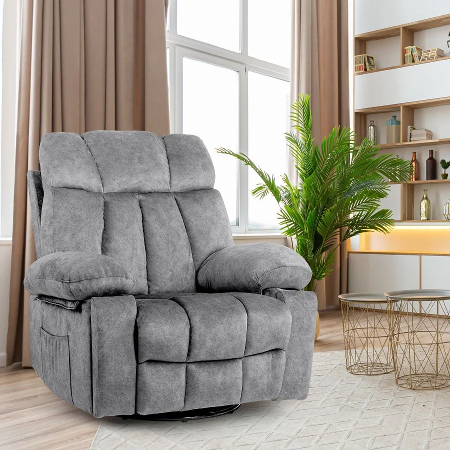 Massage Swivel Rocker Recliner Chair Massage Chair for Living Room with Vibrating Massage and Heating Function Ergonomic Lounge
Massage Swivel Rocker Recliner Chair Massage Chair for Living Room with Vibrating Massage and Heating Function Ergonomic Lounge