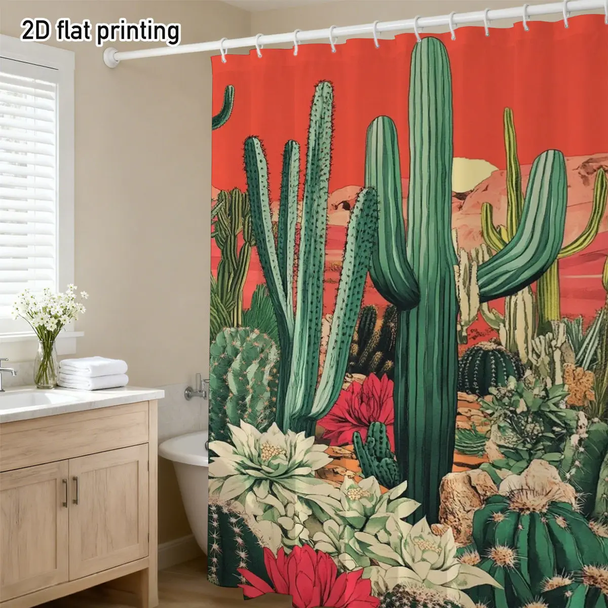 Занавеска для душа в стиле ар-деко с волнообразным узором – бирюзовый/кремовый/мягкий оранжевый, 2D плоский принт, водонепроницаемый полиэстер, 70×70 дюймов, 12 крючков
Занавеска для душа в стиле ар-деко с волнообразным узором – бирюзовый/кремовый/мягкий оранжевый, 2D плоский принт, водонепроницаемый полиэстер, 70×70 дюймов, 12 крючков