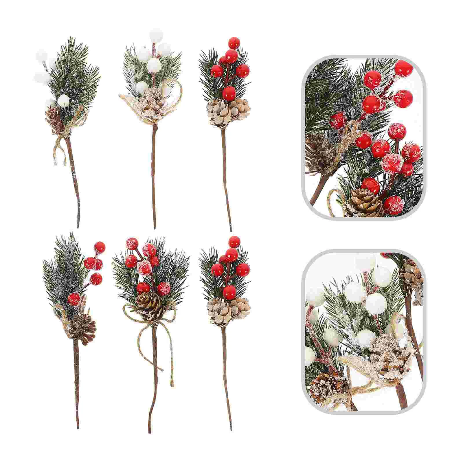10 Pcs Berries Christmas Tree Accessories Artificial Berry Adorn Vase Decor Pine Picks Decorations Filler
10 Pcs Berries Christmas Tree Accessories Artificial Berry Adorn Vase Decor Pine Picks Decorations Filler