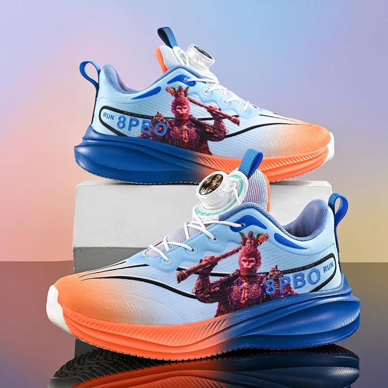 Kids Shoes for Boy Flat Mesh Lightweight Summer Walking Shoes Rotating Button School Training Running Sneakers for Children
Kids Shoes for Boy Flat Mesh Lightweight Summer Walking Shoes Rotating Button School Training Running Sneakers for Children