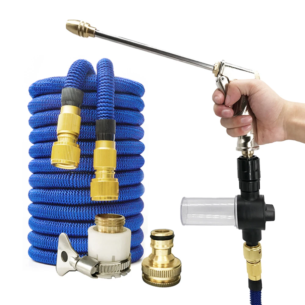 Garden Hose Pipe Water Hose EXpandable Garden Hose Water Gun Hose Nozzle Jet Wash With Foam Pot Car Washer
Garden Hose Pipe Water Hose EXpandable Garden Hose Water Gun Hose Nozzle Jet Wash With Foam Pot Car Washer