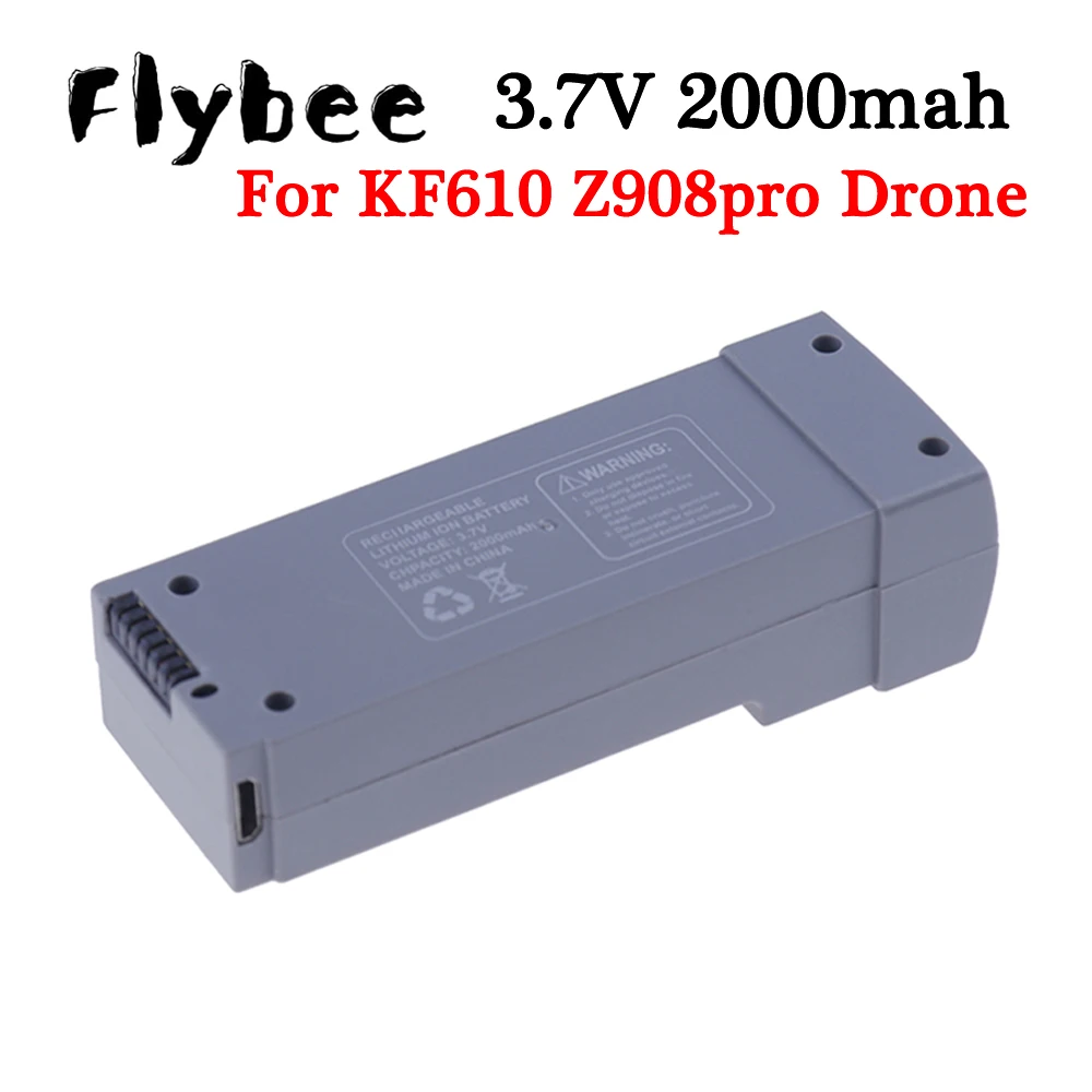 3.7V 2000mAh Lipo Battery For KF610 K HD Camera Foldable Quadcopter Drone Replacement Batteries Spare Parts
3.7V 2000mAh Lipo Battery For KF610 K HD Camera Foldable Quadcopter Drone Replacement Batteries Spare Parts
