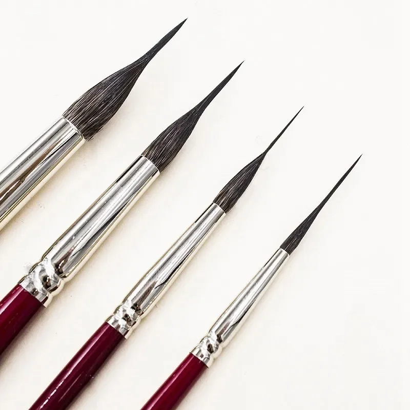 Squirrel Hair Long Needle-Sharp Liner Paint Brush Artist Fine Point Detail Rigger Brushes For Acrylic Oil Watercolor Painting
Squirrel Hair Long Needle-Sharp Liner Paint Brush Artist Fine Point Detail Rigger Brushes For Acrylic Oil Watercolor Painting