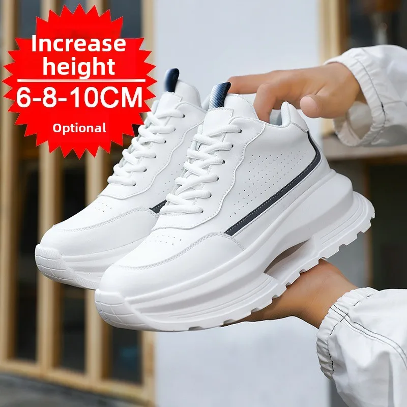 Unisex Shoes Fashion Platform Sneakers 8cm 10cm Height Increasing Sports Shoes High Quality Leather Casual Shoes Couple Sneakers
Unisex Shoes Fashion Platform Sneakers 8cm 10cm Height Increasing Sports Shoes High Quality Leather Casual Shoes Couple Sneakers