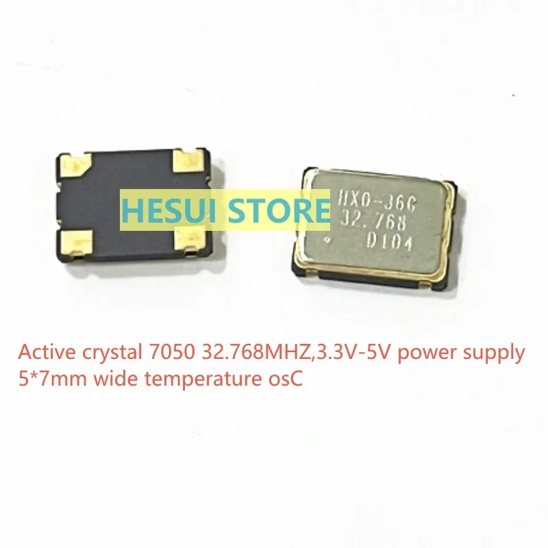 1/10 шт. 5*7 активный чип кристалл OSC 5070 7050 32,768 м 32,768 МГц 3,3 В 30 ppm
1/10 шт. 5*7 активный чип кристалл OSC 5070 7050 32,768 м 32,768 МГц 3,3 В 30 ppm