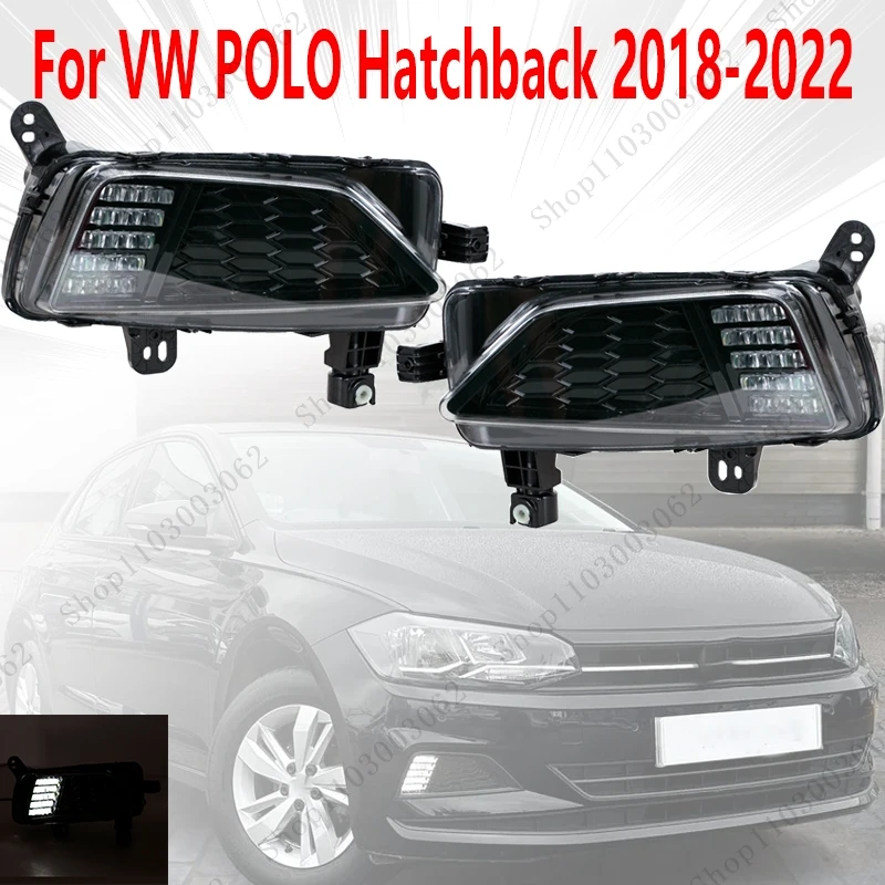 Светодиодные дневные ходовые огни (ДХО) 2G0941661B 2G0941662B для VW POLO Hatchback 2018-2022, внешние указатели поворота
Светодиодные дневные ходовые огни (ДХО) 2G0941661B 2G0941662B для VW POLO Hatchback 2018-2022, внешние указатели поворота