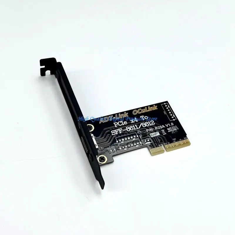 U2JE SFF-8611 SFF-8612 to PCIe Adapter Card Data Transfer Expansion Card for PC
U2JE SFF-8611 SFF-8612 to PCIe Adapter Card Data Transfer Expansion Card for PC