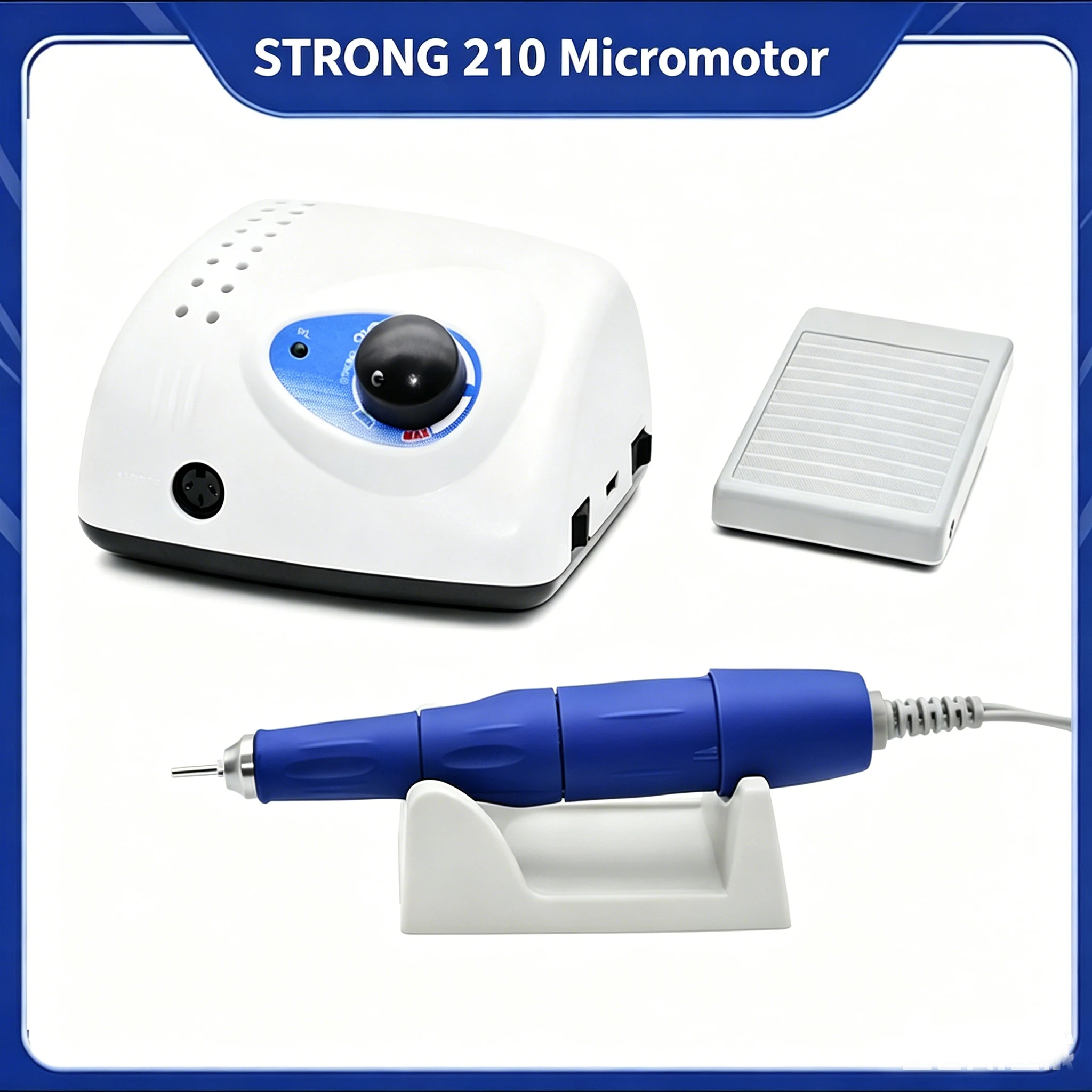 Dentistry 65W STRONG 210 Micromotor Host+35000rpm 102/102L Handpiece Or 40000rpm 105/105L Handpiece For Dental Lab Polisher Tool
Dentistry 65W STRONG 210 Micromotor Host+35000rpm 102/102L Handpiece Or 40000rpm 105/105L Handpiece For Dental Lab Polisher Tool