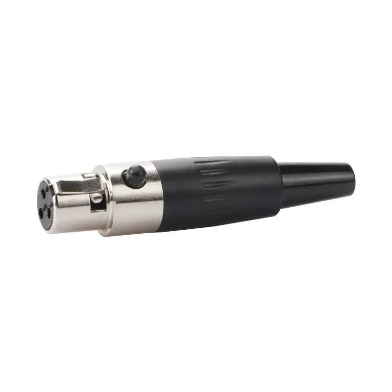 Self-locking XLR circular connector manufacturer adds corresponding cable with nut 
Self-locking XLR circular connector manufacturer adds corresponding cable with nut